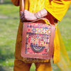 Brown Vibrant Crossbody Bag