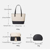 Dream Brown and Black 3 Piece Handbag