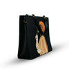Hijab Girl Black Canvas Tote Bag