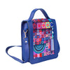 Blue Vibrant Crossbody Bag