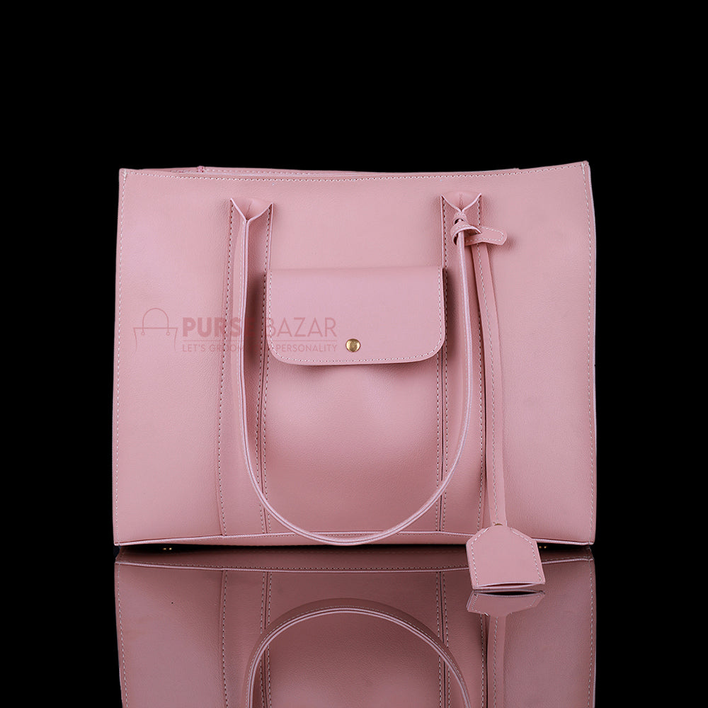 Versatile T-Pink Tote Bag