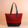 Red and Black tote bag - Purse Bazar 