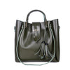 Queen 3 Pieces Olive Green Handbag