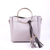 Iconic Grey and Black Handbag